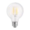 Satco Satco G25 E26 (Medium) LED Bulb Warm White 40 Watt Equivalence 2 pk S21737 - alternate 2